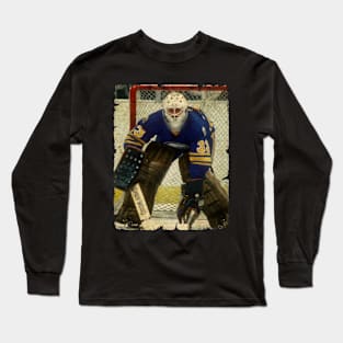 Phil Myre in Buffalo Sabres Long Sleeve T-Shirt